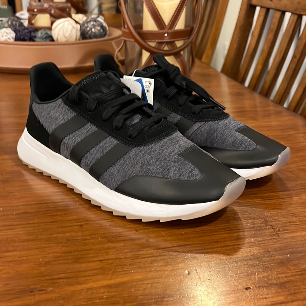 Adidas FLB Runner W Shoes Sneakers new black grey CQ1910 Women’s Size 8